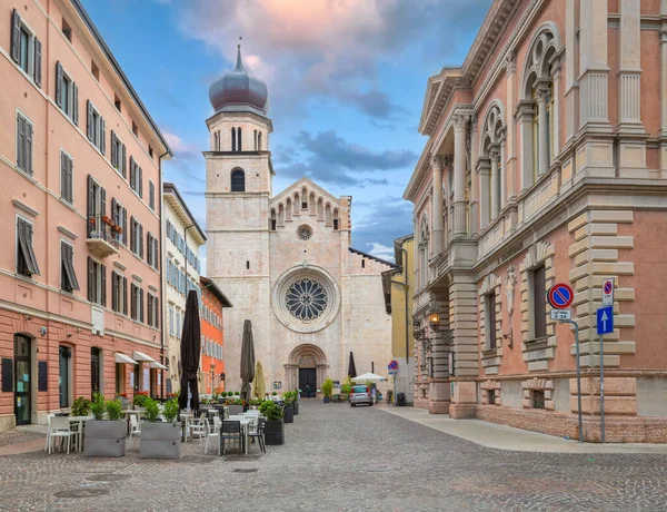 Trento Italië Uitzicht Kathedraal Van Trento Het Centrum Van Oude — Stockfoto