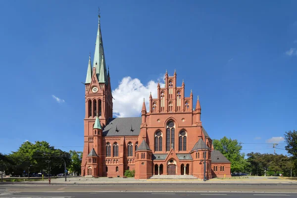 ポーランドのトルンにあるアレクサンドリアのカトリーヌ教会 — ストック写真