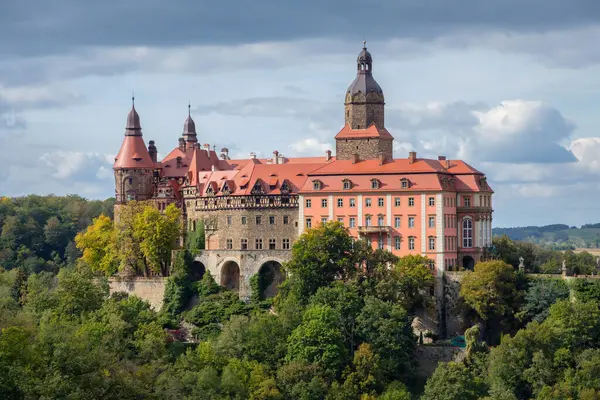 stock image View of Ksiaz Castle located in Walbrzych, Poland