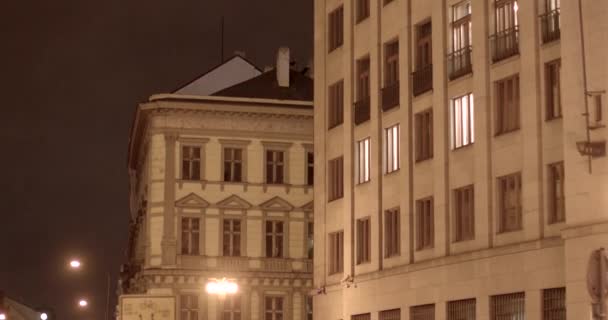 Beleuchtung Kann Dazu Beitragen Die Sicherheit Eines Gebäudes Und Seiner — Stockvideo