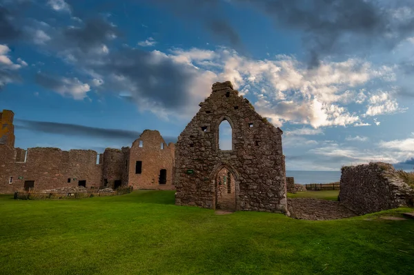 Castillo Dunnottar Escocia Cerca Aberdeen Reino Unido — Foto de Stock
