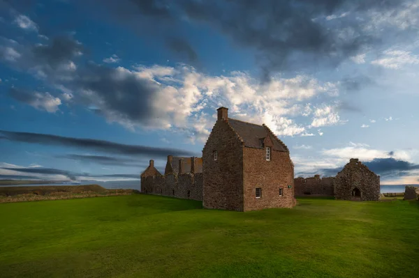 Замок Данноттар Шотландії Поблизу Абердіна Велика Британія — стокове фото