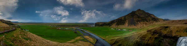 Village Hornafjrur Iceland — Stock Photo, Image
