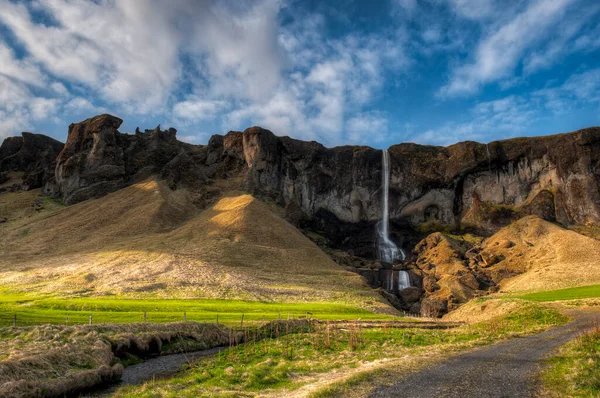 Τοπία Περιφερειακός Δρόμος Στην Ισλανδία — Φωτογραφία Αρχείου