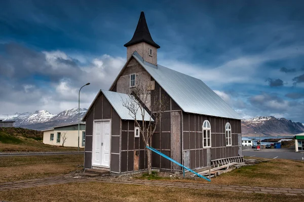杰基古尔是冰岛东部奥斯特兰地区的一个城镇 它位于Djpavogshreppur市 — 图库照片