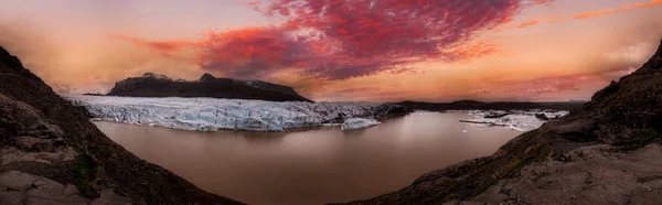 Fosslar Fluss Und Wasserfall Befinden Sich Süd Island — Stockfoto