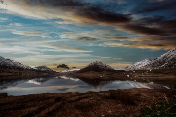 Hringvegur Першою Дорогою Ісландії Єдиною Кільцевою Дорогою — стокове фото