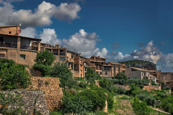 Alquezar Município Província Huesca Região Somontano Barbastro — Fotografia de Stock