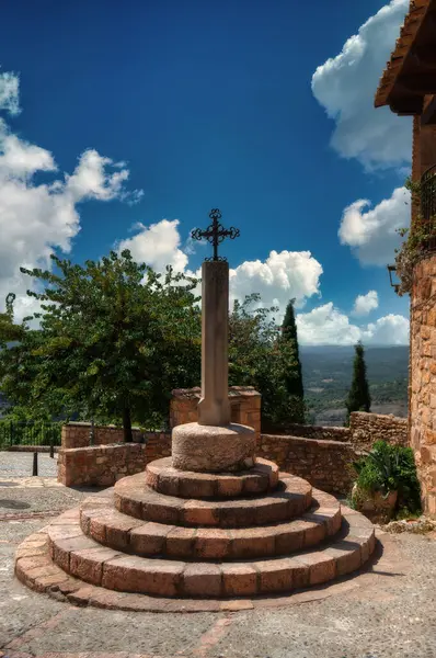 Alquzar Est Une Commune Province Huesca Dans Région Somontano Barbastro — Photo