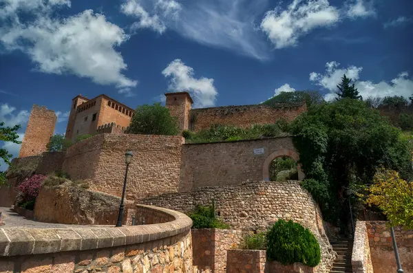 Alquzar Kommun Och Spansk Stad Somontano Barbastro Regionen Provinsen Huesca — Stockfoto