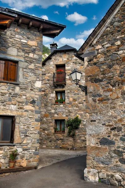 Lanuza Een Gemeente Spaanse Provincie Huesca Regio Aragón Met Een — Stockfoto