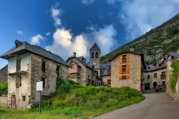 Lanuza Aragon Huesca Ilinin Alto Gallego Ilçesine Bağlı Bir Spanyol — Stok fotoğraf