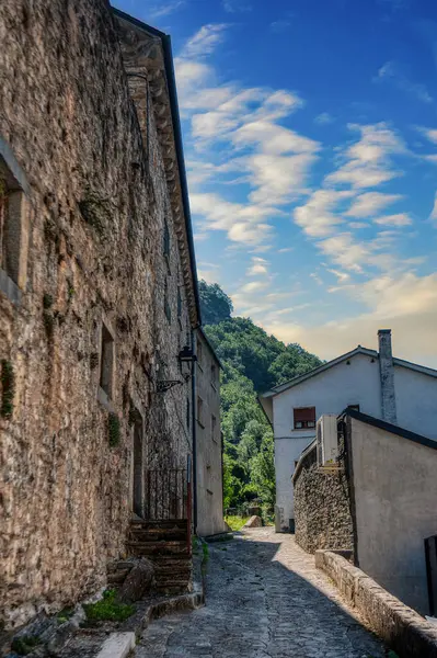 Broto Miasto Gmina Hiszpanii Regionie Sobrarbe Prowincji Huesca Wspólnocie Autonomicznej — Zdjęcie stockowe