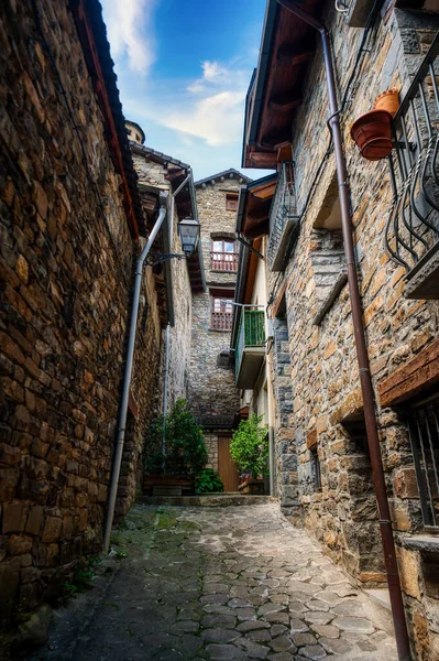 Torla Ordesa Miasto Gmina Hiszpanii Prowincji Huesca Aragonii — Zdjęcie stockowe