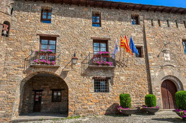 Ansa Ist Eine Stadt Den Pyrenäen Der Provinz Huesca Der — Stockfoto