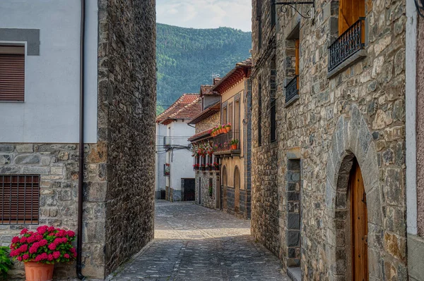 Ans Miasto Hiszpanii Prowincji Huesca Wspólnocie Autonomicznej Aragn Należące Regionu — Zdjęcie stockowe