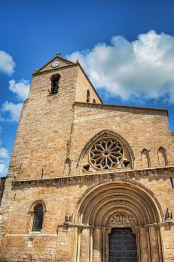San Pedro de Olite Kilisesi. Navarra, İspanya