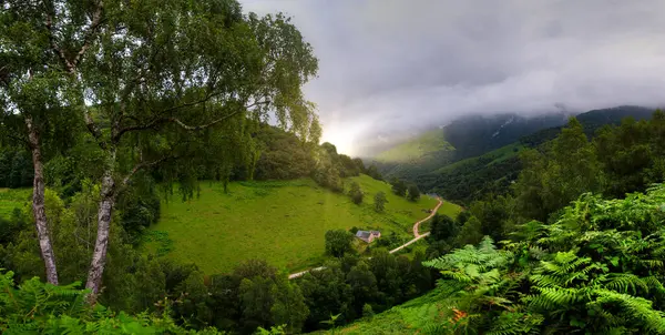 Lees Athas French Pirenes Vadiler — Stok fotoğraf