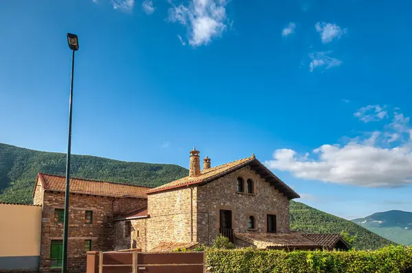 Gavn Een Gemeente Spaanse Provincie Huesca Regio Aragón Met Een — Stockfoto