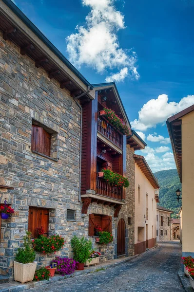 stock image Gavn is a Spanish town belonging to the municipality of Biescas, in Alto Glalego, province of Huesca, Aragon. Spain