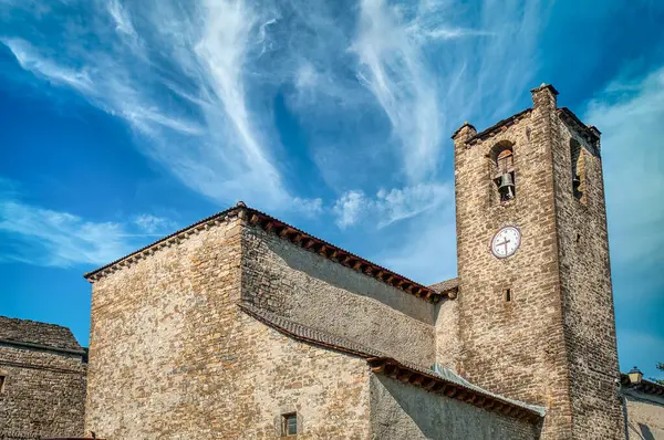 Yesero Miasto Gmina Hiszpanii Prowincji Huesca Regionie Alto Gallego Wspólnocie — Zdjęcie stockowe