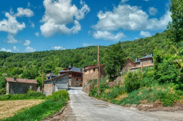Coll Town Boh Valley Een Gemeente Catalaanse Regio Alta Ribagorza — Stockfoto