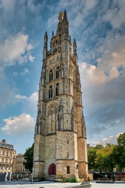 stock image The Cathedral of Saint Andrew of Bordeaux is a Gothic-style cathedral church located in the French city of Bordeaux. France