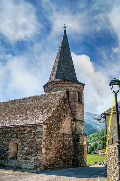 stock image Gausach is a town in the municipality of Viella y Medio Arn, third of Castiero, located in the Valle de Aran region