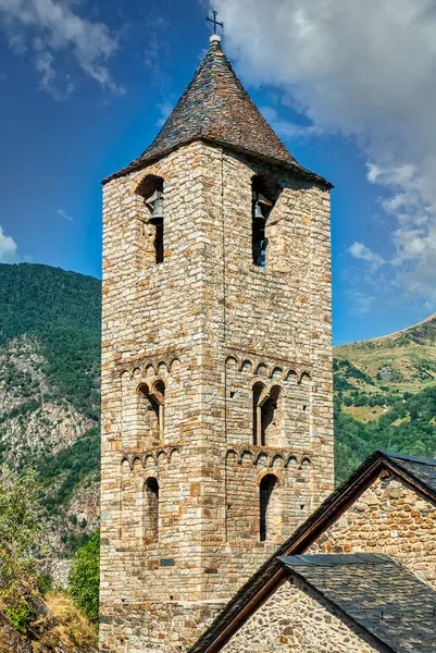 stock image Bohi or boi is a town in the municipality of Valle de Bohi, located in the northwest of the province of Lerida.