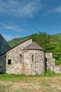 Santa Maria de Mijaran Manastırı, Vielha, Katalonya, İspanya.