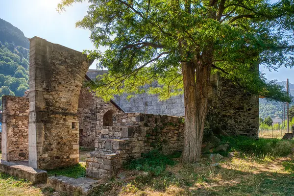 Santa Maria de Mijaran Manastırı, Vielha, Katalonya, İspanya.