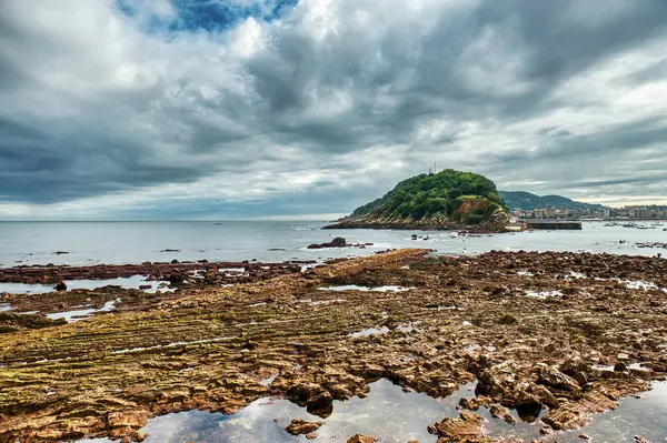 stock image Guipuzcoa is a Spanish territory and one of the three provinces that form the autonomous community of the Basque Country. San Sebastian.