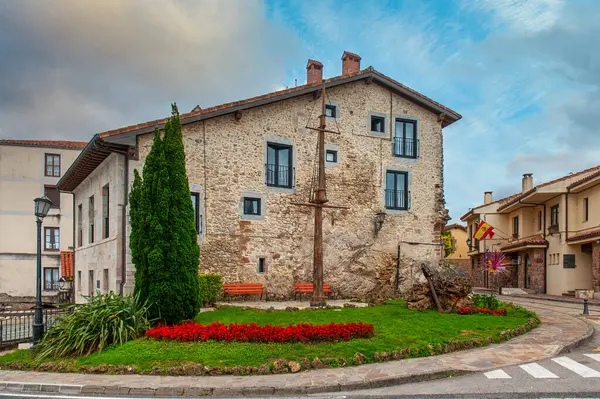 stock image San Vicente de la Barquera is a municipality and town in Cantabria, Spain._