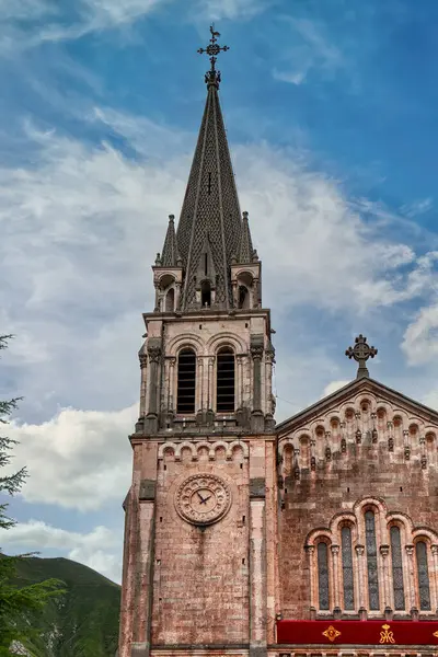 stock image Our Lady of Covadonga Sanctuary, Cangas de Onis, Asturias.