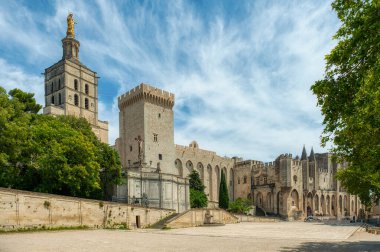 Notre dame des doms Katedrali Avignon, Fransa