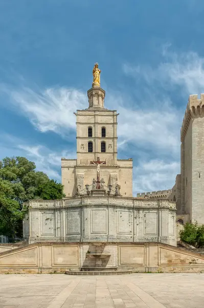 Notre dame des doms Katedrali Avignon, Fransa