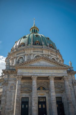 Frederick's Church, better known by its popular name of Marble Church, is a Lutheran church in Copenhagen, Denmark. clipart