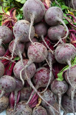 Kopenhag, Danimarka 'da gıda pazarı