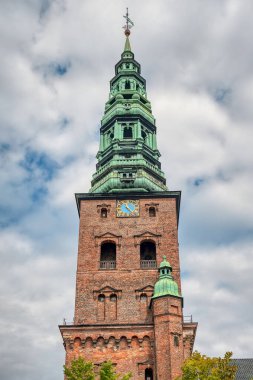 Copenhagen, the capital of Denmark, is located on the offshore islands of Zealand and Amager. It is connected to Malmo in southern Sweden via the resund Bridge clipart