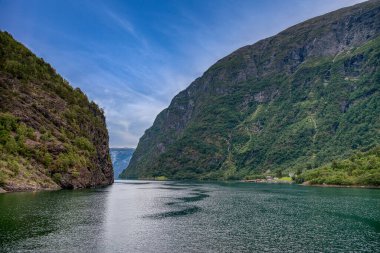 Gudvangen es un pueblo en el municipio de Aurland en el condado de Vestland, Noruega.