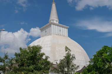 Anuradhapura is one of the oldest capitals in Sri Lanka, known for its well-preserved ruins. clipart