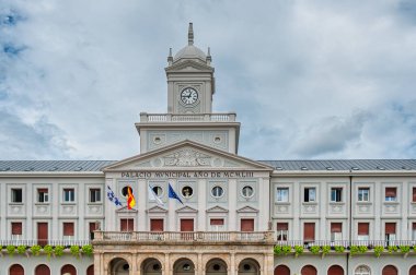 Ferrol is a city and municipality in the north of the province of La Corua, in Galicia. It is the capital of the region that bears its name. Spain clipart