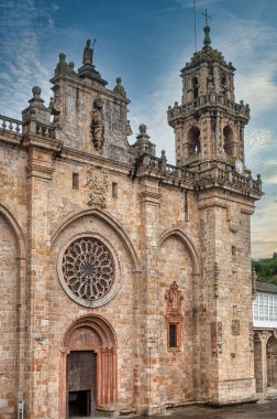 Mondoedo, Lugo, Galiçya, İspanya 'nın Bakire Bazilikası..