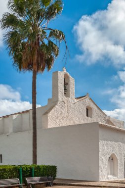 San Carlos de Peralta Kilisesi, 18. yüzyılın sonlarında inşa edilmiş, San Carlos, İbiza, İspanya