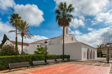 San Carlos de Peralta Kilisesi, 18. yüzyılın sonlarında inşa edilmiş, San Carlos, İbiza, İspanya