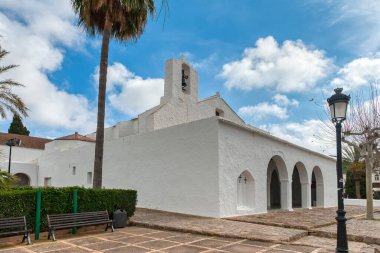 San Carlos de Peralta Kilisesi, 18. yüzyılın sonlarında inşa edilmiş, San Carlos, İbiza, İspanya