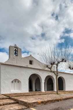 San Carlos de Peralta Kilisesi, 18. yüzyılın sonlarında inşa edilmiş, San Carlos, İbiza, İspanya