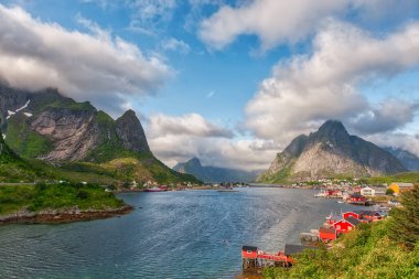 Reine, Norveç 'in Nordland ilinin Moskenes belediyesinin yönetim merkezi ve balıkçı köyüdür. Moskenesoya adasında yer almaktadır..
