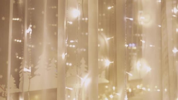 Decoración Navidad Movimiento Deslizante Imágenes Alta Calidad — Vídeos de Stock