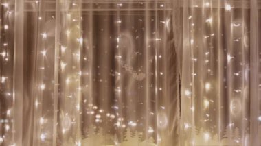 Noel süsü. Kayma hareketi. Yüksek kalite 4k görüntü